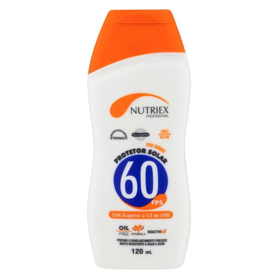 Imagem de Protetor Solar Profissional Nutriex 60 FPS 120ml - Nutriex