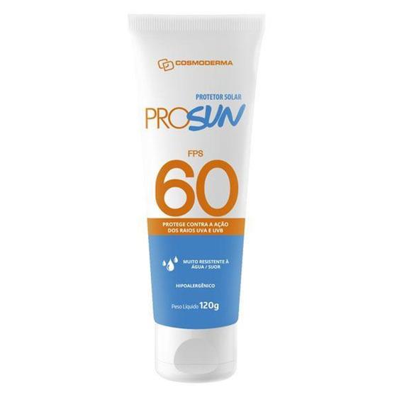 Imagem de Protetor Solar ProSun FPS-60 120g - Cosmoderma