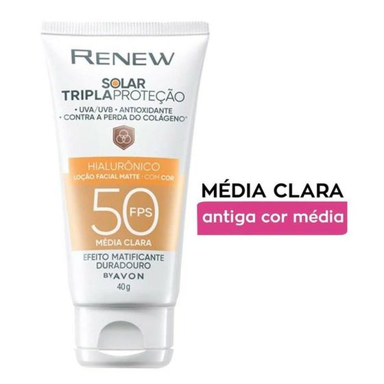 Imagem de Protetor solar renew com cor fps50