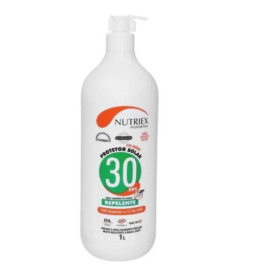 Imagem de Protetor Solar Repelente Fps 30 Profissional Nutriex 1L