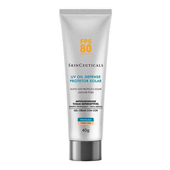 Imagem de Protetor Solar SkinCeuticals UV Oil Defense FPS 80 com Cor 40g