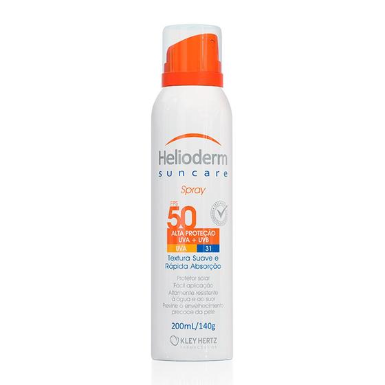 Imagem de Protetor Solar Spray Helioderm Suncare FPS 50 200ml