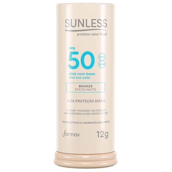 Imagem de Protetor Solar Stick com Cor Sunless FPS50