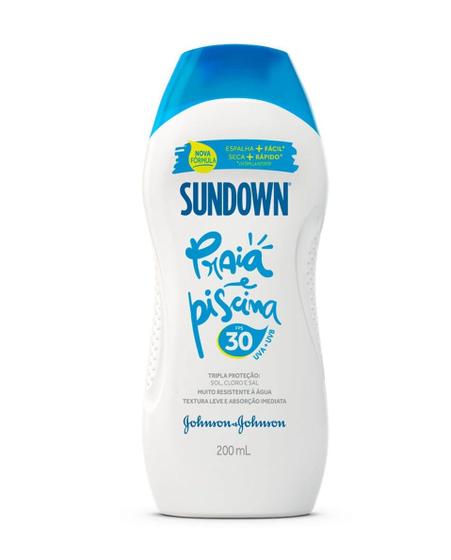 Protetor Solar Sundown Econômico FPS30 200ml Menor preço em Protetor Solar Sundown Econômico FPS30 200ml