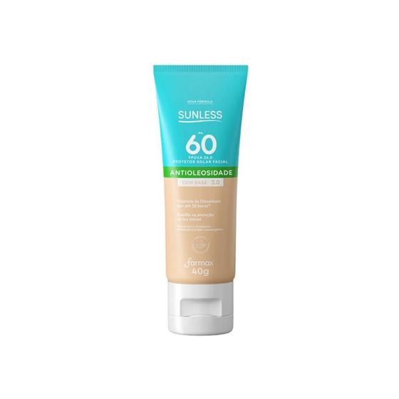 Imagem de Protetor Solar Sunless 40G F60 Com Base 3.0 Claro
