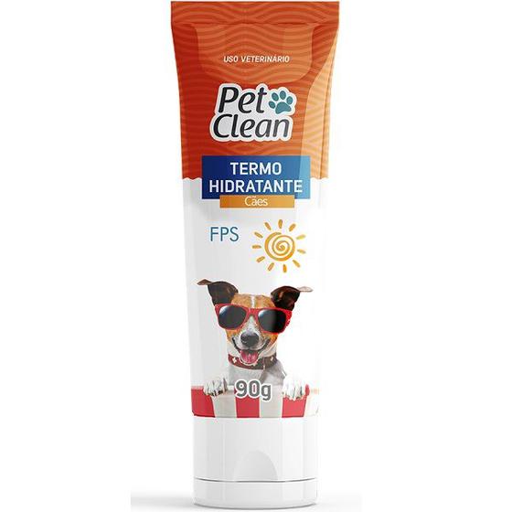 Imagem de Protetor Solar Termo Hidratante para Cachorro PET Clean 90G