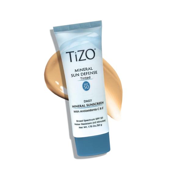Imagem de Protetor Solar TIZO Mineral Sun Defense Tinted SPF 50 - 50g