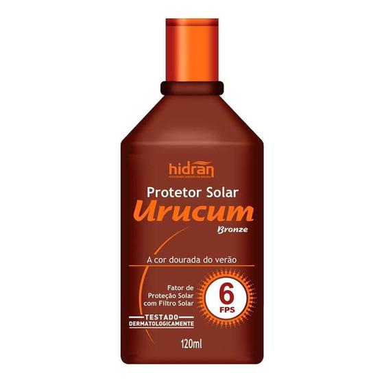 Imagem de Protetor Solar Urucum Fps 6 Hidran 120Ml