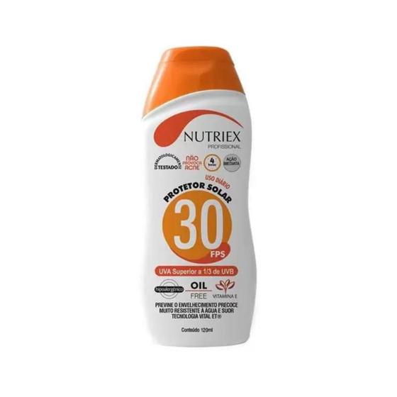 Imagem de Protetor Solar UVA FPS 30 120ml Nutriex