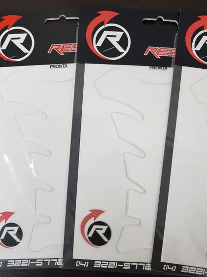 Imagem de Protetor Tanque Tankpad Transparente Resitank Kit Com 3 Unds
