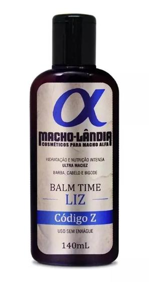 Imagem de Protetor Térmico, Hidratante para Cabelo/Barba, Sem Enxague, Time Liz -140ml, Macholândia