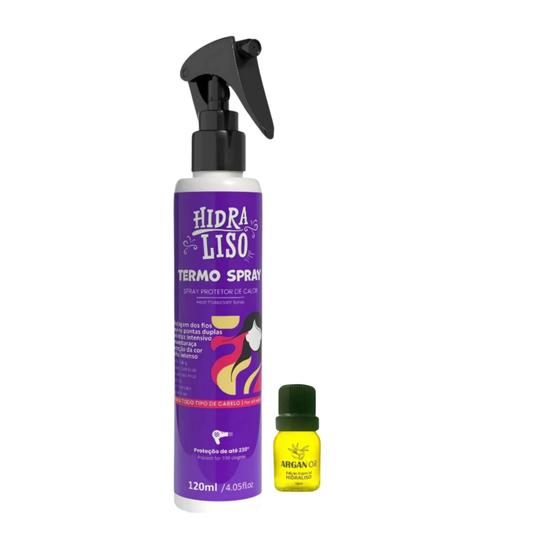 Imagem de Protetor Termico Para Cabelo Hidraliso Termo Spray 120ml