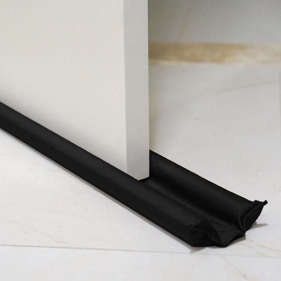 Imagem de Protetor Veda Porta Impermeável 1 Metro - Preto