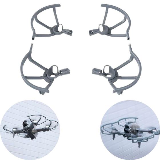 Imagem de Protetores de Hélice com Engate Rápido para Drone DJI FPV