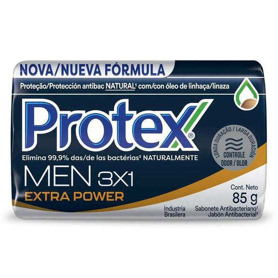 Imagem de Protex men sabonete 3 em 1 extra power com 85g