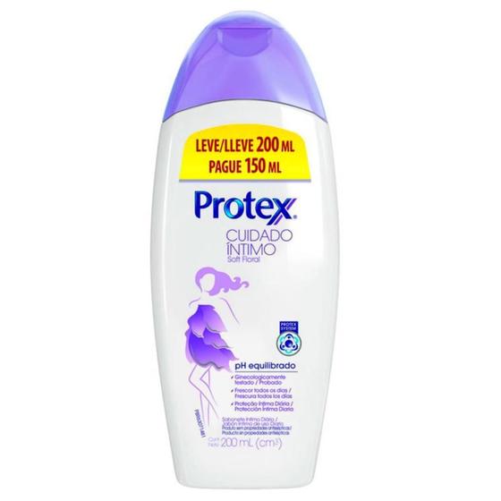 Imagem de Protex sabonete íntimo soft floral leve 200ml pague 150ml