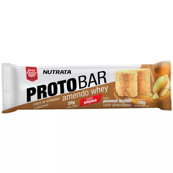 Imagem de Proto Bar Amendo Whey 70g Nutrata