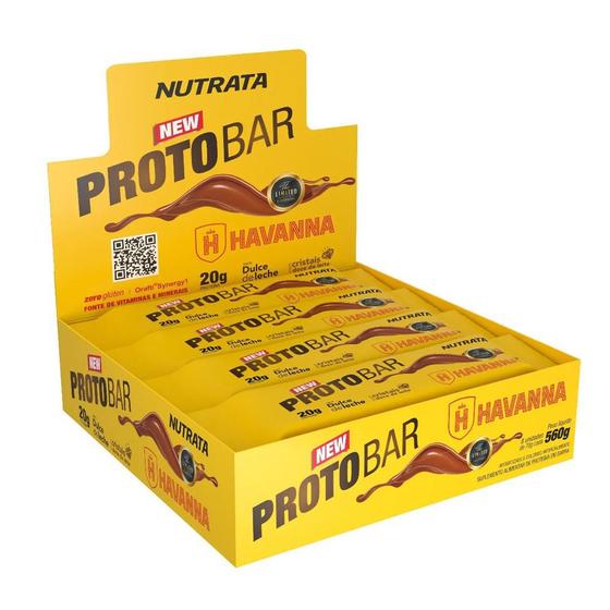 Imagem de Proto Bar Havanna - Doce Leite - Nutrata - Caixa com 9Un