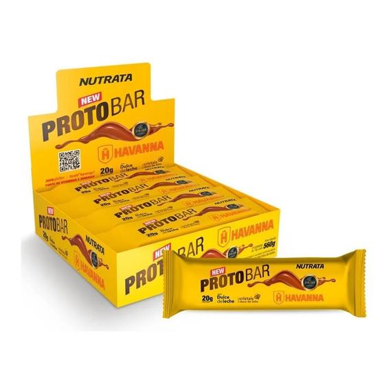 Imagem de ProtoBar Whey (8 unidades - 70g) - Sabor: Doce de Leite Havanna