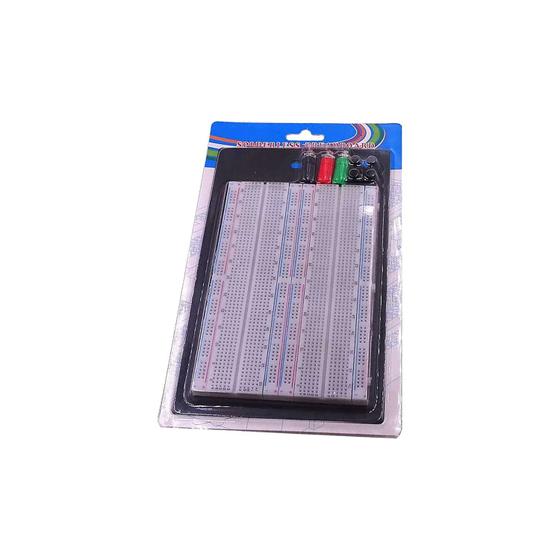 Imagem de Protoboard 1660 Furos / Breadboard 1660 Pontos Robótica Ard.