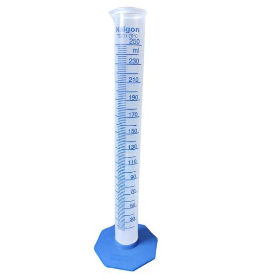 Imagem de Proveta Graduada De Plástico 1000ml Com Base - Nalgon