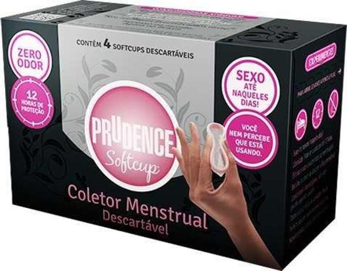 Imagem de Prudence Softcup Coletor Menstrual C/4