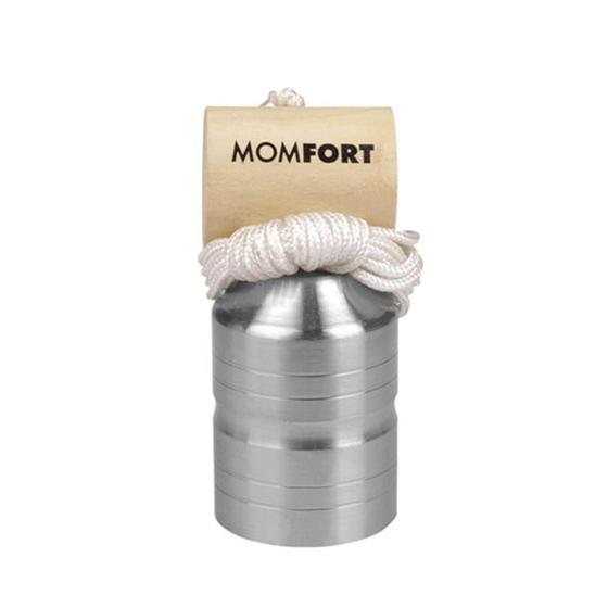 Imagem de Prumo De Aço Maciço 500g Para Parede - Momfort