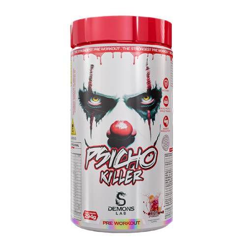 Psicho Killer Pré treino Demons Lab 294 gr Frutas - Melhor Pré Treino do Mundo Menor preço em Psicho Killer Pré treino Demons Lab 294 gr Frutas - Melhor Pré Treino do Mundo