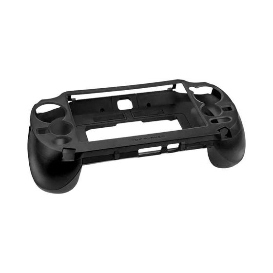 Imagem de PSVita-1000 PS VITA 1000 PSV1000 Substituição Hand Grip Joypad Stand Case Com Botão De Gatilho L2 R2