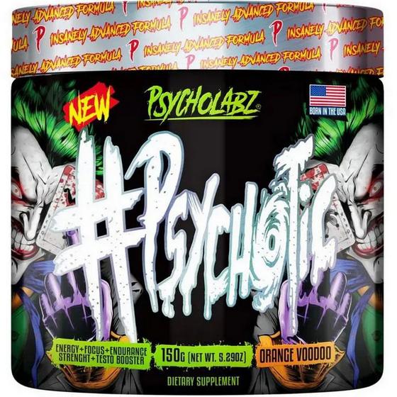 Imagem de Psychotic Energy + Focus - 150g - Orange Voodoo - Psycholabz