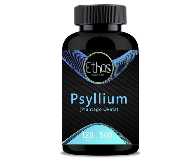 Imagem de Psyllium 120 Cápsulas 500mg Fonte de Fibras