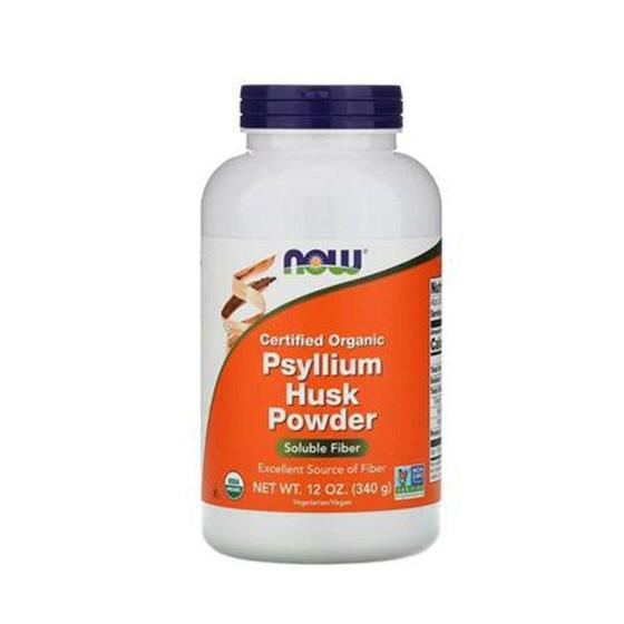 Imagem de Psyllium Husk Powder 340g - Now Sports