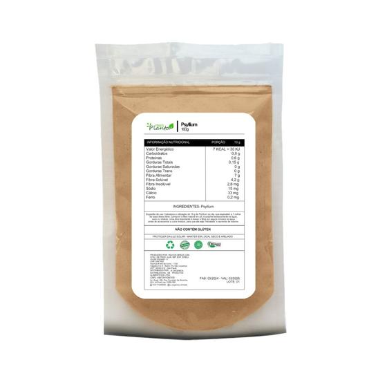 Imagem de Psyllium Mais Planta 100g Puro Rico Em Fibras 100% Natural