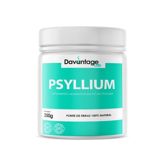 Imagem de Psyllium Psillium Husk - 250g -100% PURO - Davantage Lab