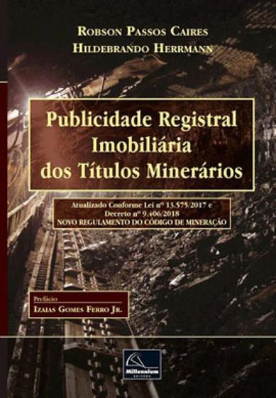 Imagem de Publicidade registral imobiliária dos títulos minerários