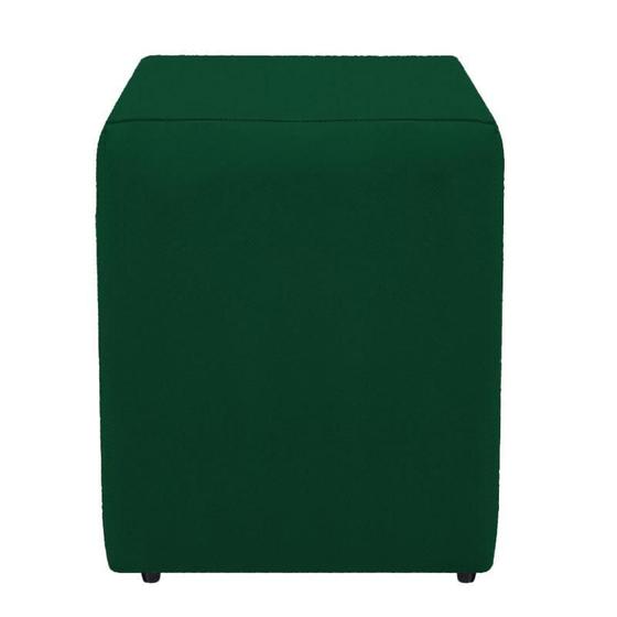 Imagem de Puf Puf Suede Verde Musgo Decorativo Quadrado Super