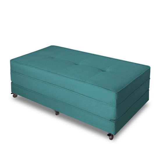 Imagem de Pufe Cama Dobrável Casal 130cm Zari