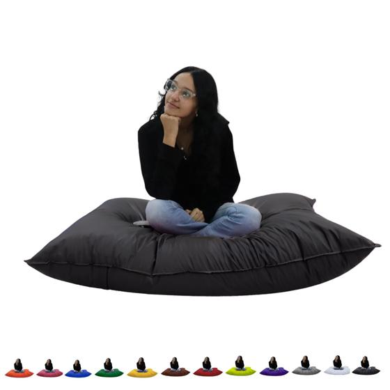 Imagem de Puff Almofadão Cheio Gigante Almofadão Grande Com Enchimento Para Eventos Casa