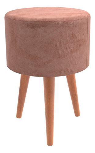 Puff Banqueta Redondo Luxo Decorativo Retro Vintage Menor preço em Puff Banqueta Redondo Luxo Decorativo Retro Vintage