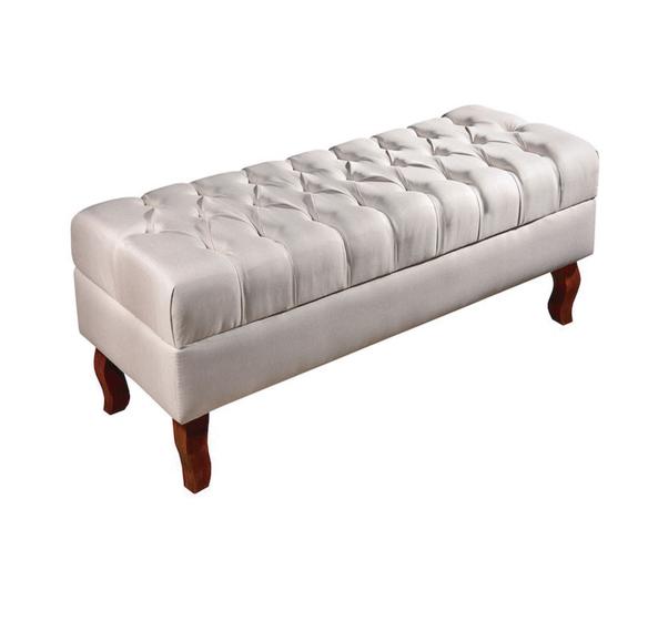 Imagem de Puff Decorativo Chesterfield Elizabeth - Corano - 120 cm