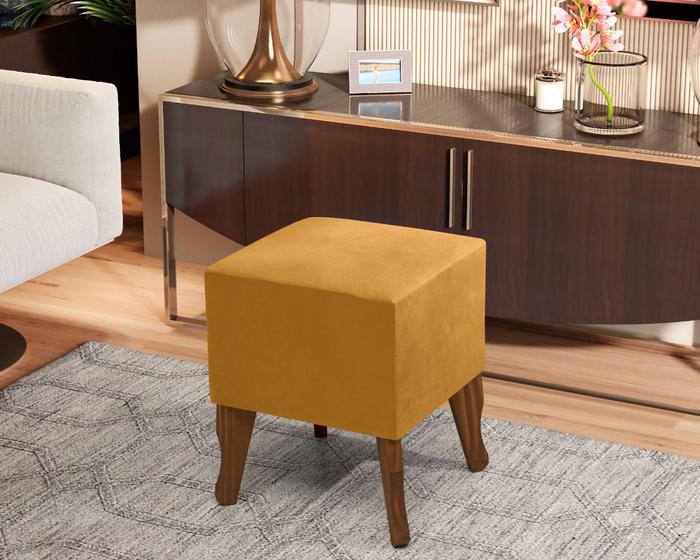 Imagem de Puff Glamour Amarelo - Comprar Moveis Em Casa