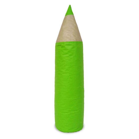 Imagem de Puff Infantil Lápis em material sintético Verde Limão