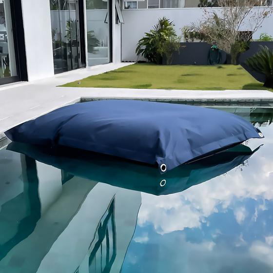 Imagem de Puff outdoor para piscina e áreas externas - azul