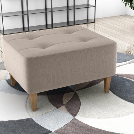 Imagem de Puff para Sala de Estar 62cm x 37cm Piva