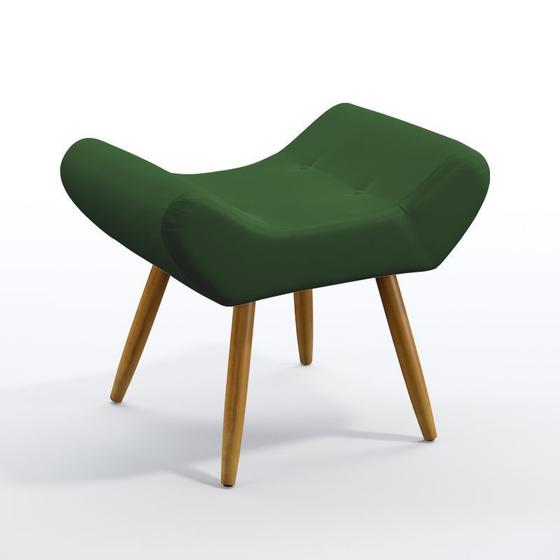 Imagem de Puff Polar Suede Verde Aradecor