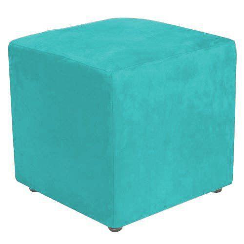 Imagem de Puff Quadrado Suede 40x40