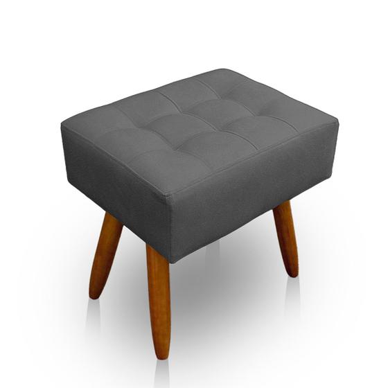 Imagem de Puff Retangular New para Sala e Quarto Suede  - LH Decor