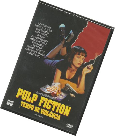 Imagem de Pulp Fiction Tempos de Violencia dvd original lacrado