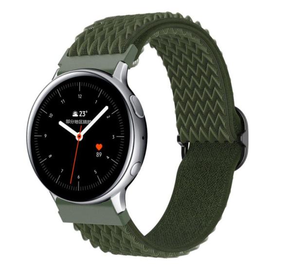 Imagem de Pulseira 20mm Nylon Loop para Relógio Smartwatch c/ Pinos