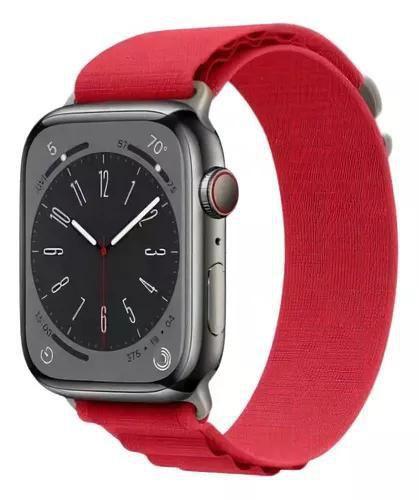 Imagem de Pulseira Alpine Alpinista Tecido Para SmartWatch Ultra 49mm 45mm 44m Largura 21 - 41mm 40mm 38mm 20 Largura  41/40/38mm